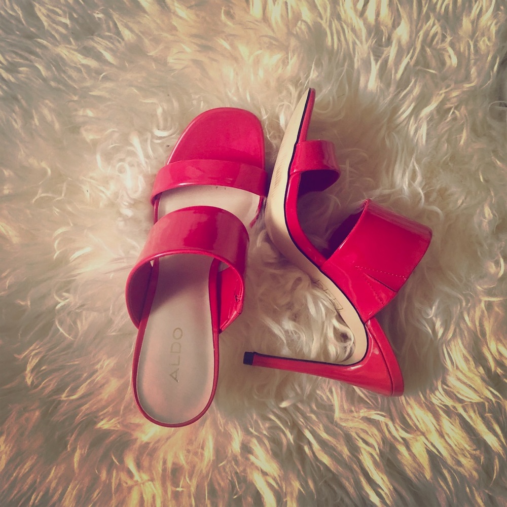 Red hot summer heels